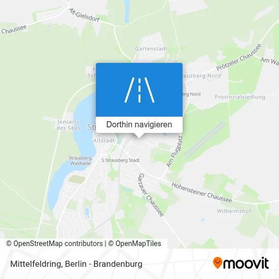 Mittelfeldring Karte