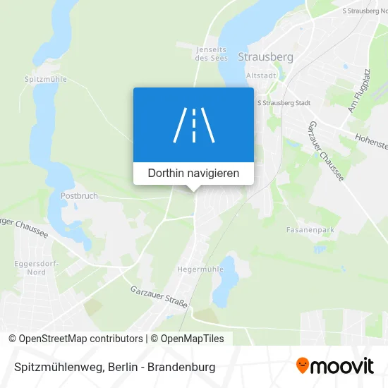 Spitzmühlenweg Karte