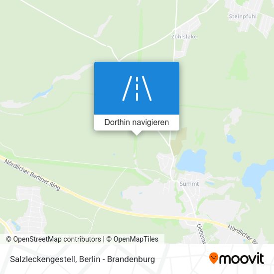 Salzleckengestell Karte