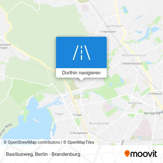 Basiliusweg Karte