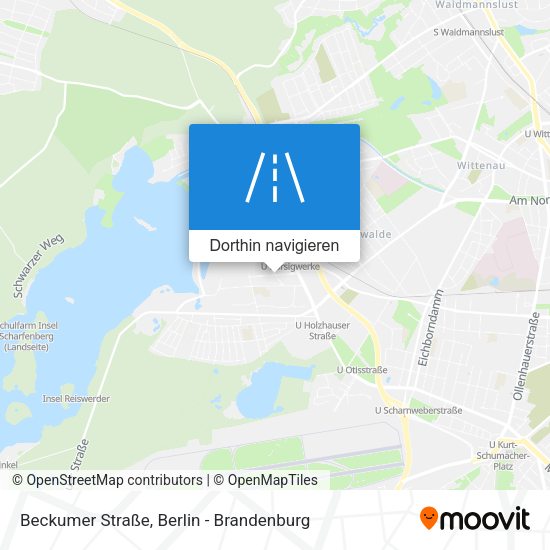 Beckumer Straße Karte