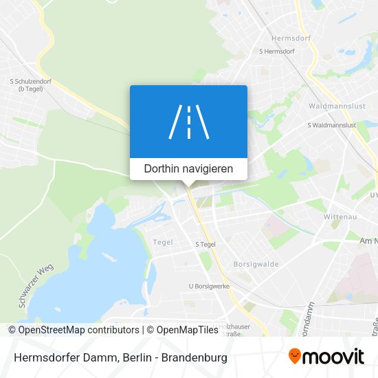 Hermsdorfer Damm Karte
