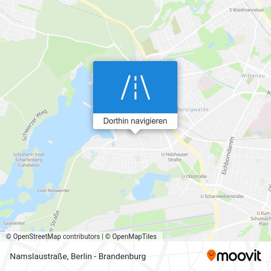 Namslaustraße Karte
