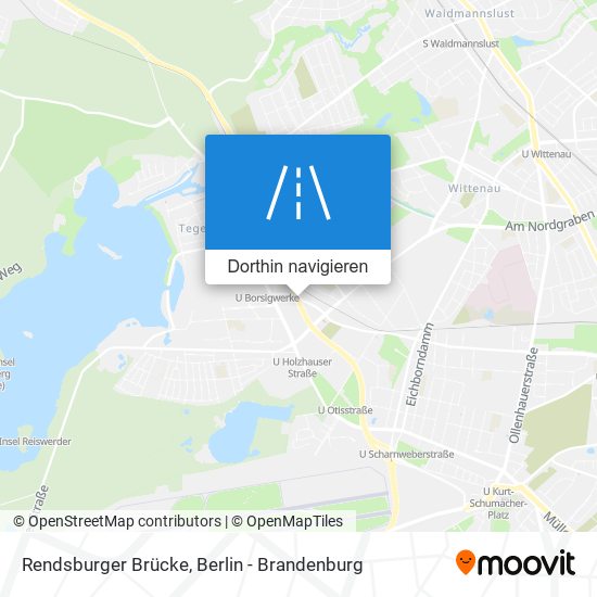 Rendsburger Brücke Karte