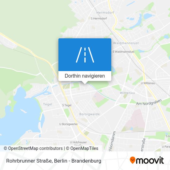 Rohrbrunner Straße Karte