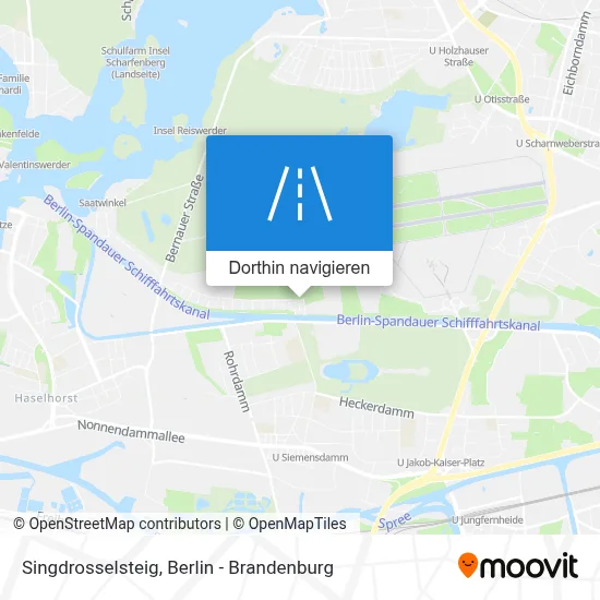 Singdrosselsteig Karte