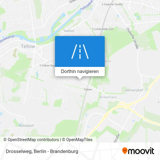 Drosselweg Karte