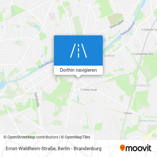 Ernst-Waldheim-Straße Karte