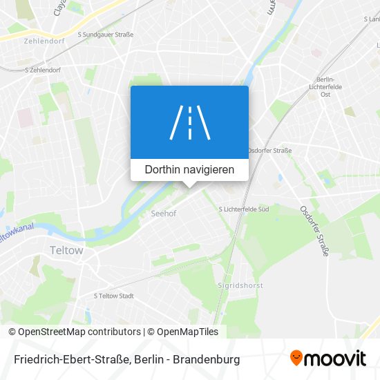 Friedrich-Ebert-Straße Karte