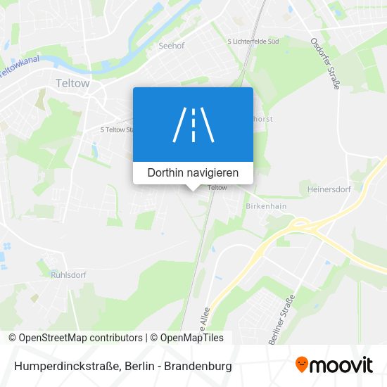 Humperdinckstraße Karte