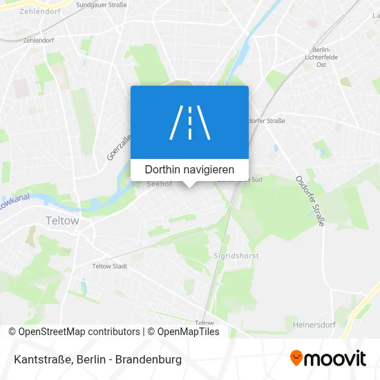 Kantstraße Karte