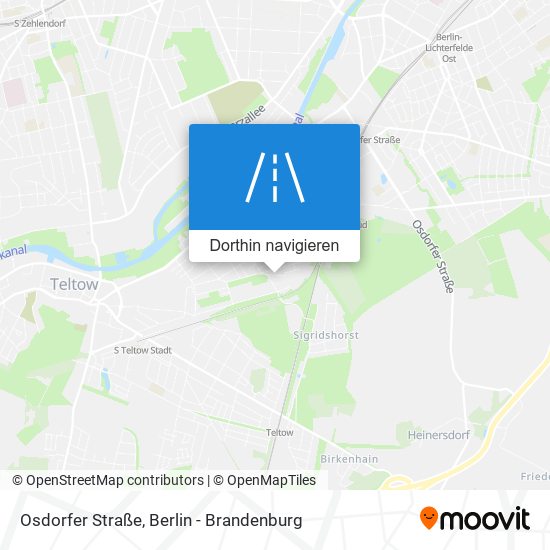 Osdorfer Straße Karte
