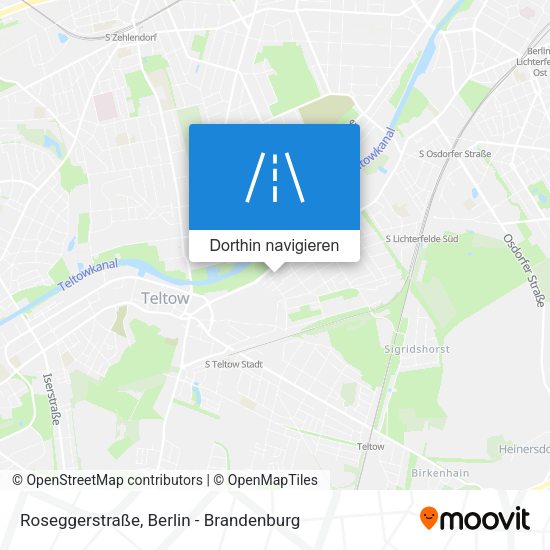 Roseggerstraße Karte