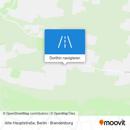 Alte Hauptstraße Karte