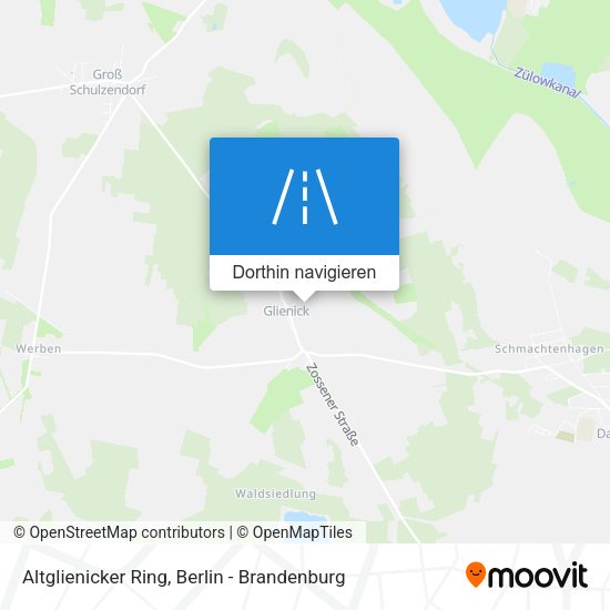 Altglienicker Ring Karte