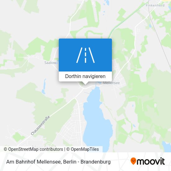 Am Bahnhof Mellensee Karte