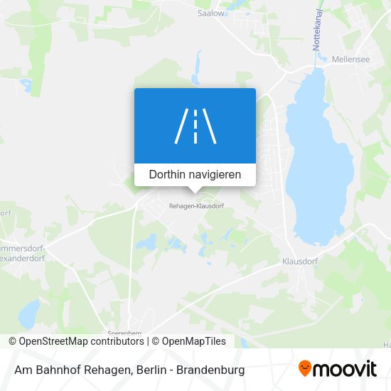 Am Bahnhof Rehagen Karte