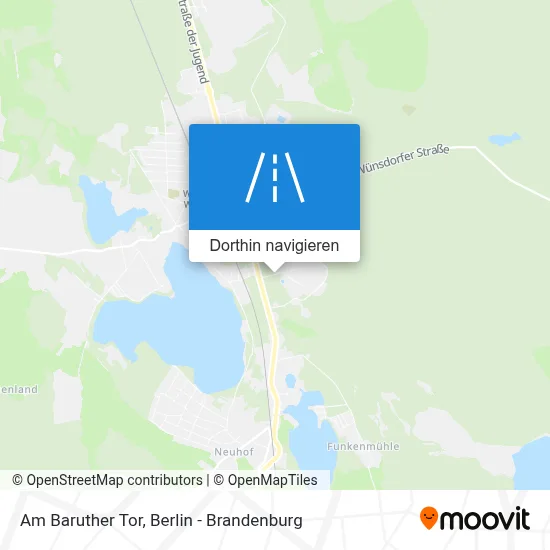 Am Baruther Tor Karte