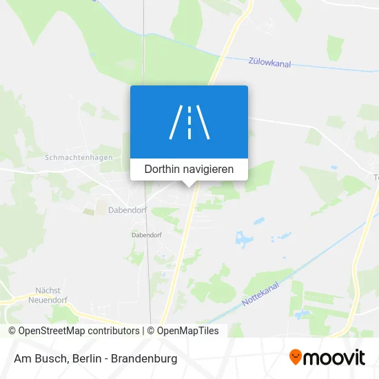 Am Busch Karte