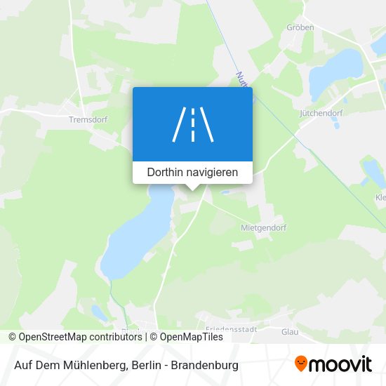 Auf Dem Mühlenberg Karte