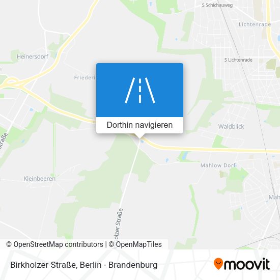 Birkholzer Straße Karte
