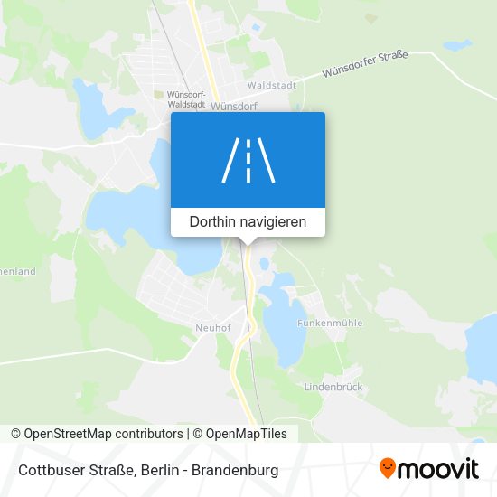Cottbuser Straße Karte