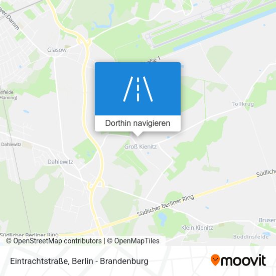 Eintrachtstraße Karte