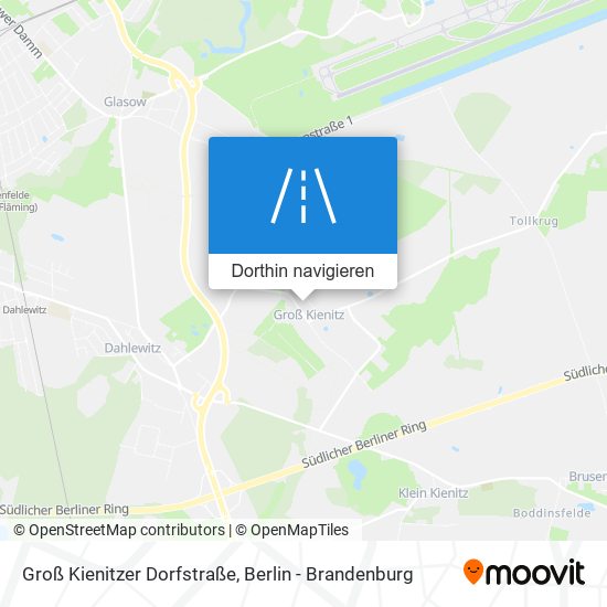 Groß Kienitzer Dorfstraße Karte