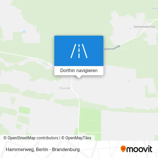 Hammerweg Karte