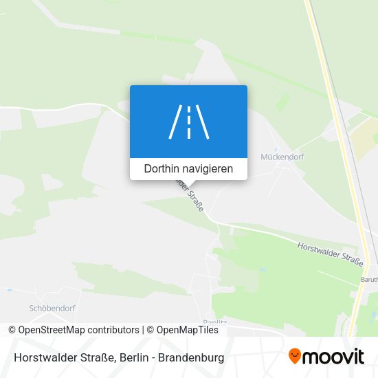 Horstwalder Straße Karte