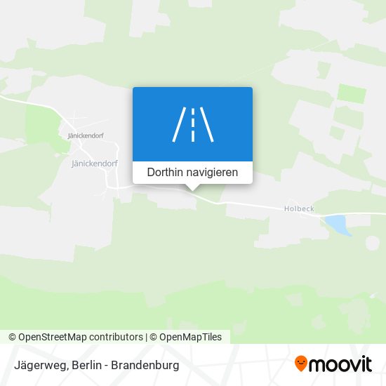 Jägerweg Karte