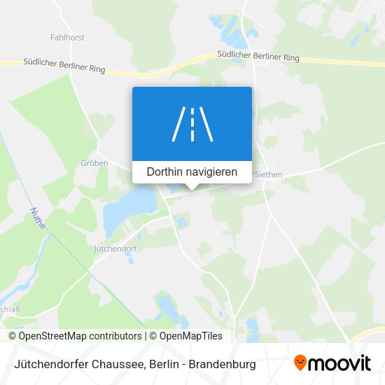 Jütchendorfer Chaussee Karte