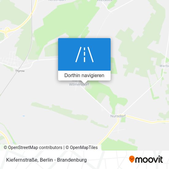 Kiefernstraße Karte