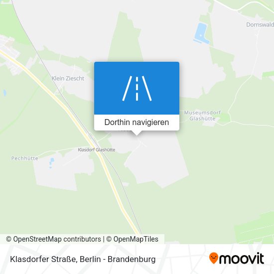 Klasdorfer Straße Karte