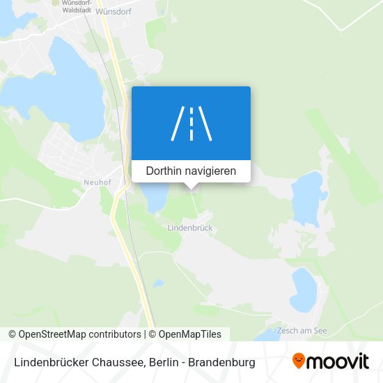 Lindenbrücker Chaussee Karte