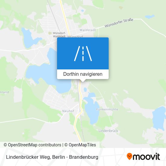 Lindenbrücker Weg Karte