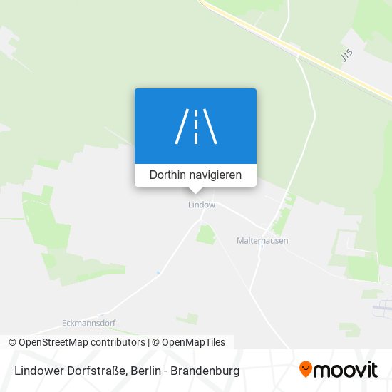 Lindower Dorfstraße Karte