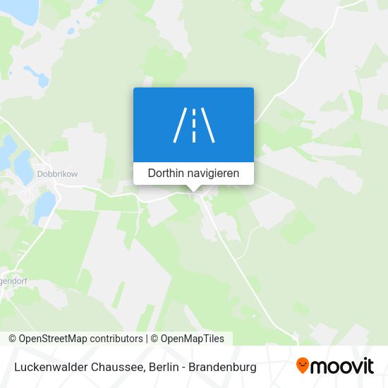 Luckenwalder Chaussee Karte