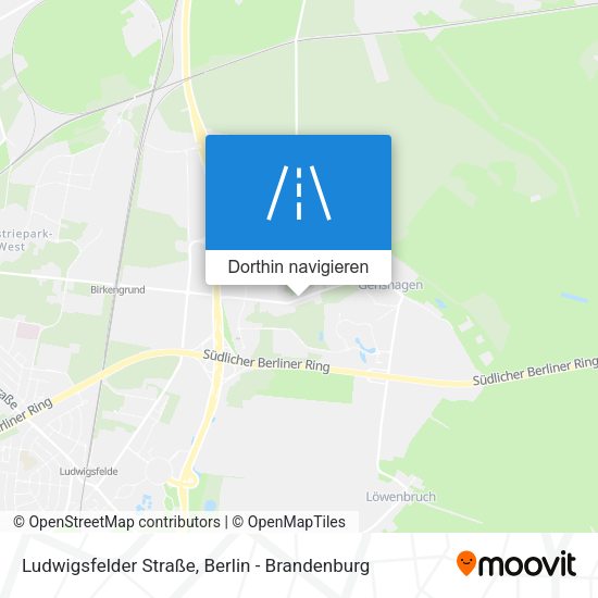 Ludwigsfelder Straße Karte