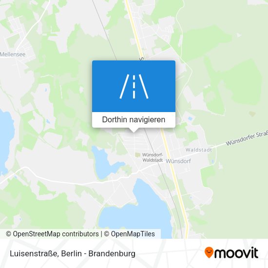 Luisenstraße Karte