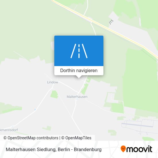 Malterhausen Siedlung Karte