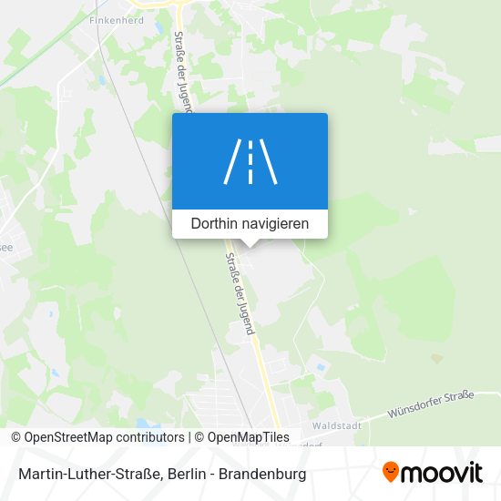 Martin-Luther-Straße Karte