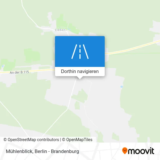 Mühlenblick Karte