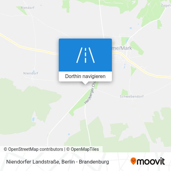 Niendorfer Landstraße Karte