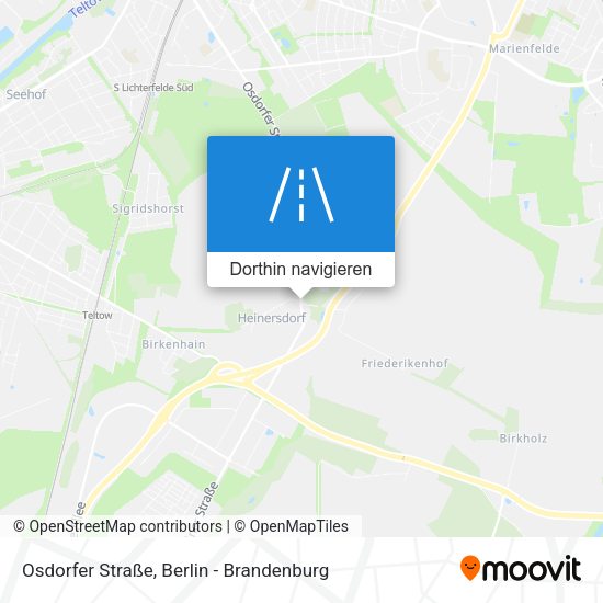Osdorfer Straße Karte
