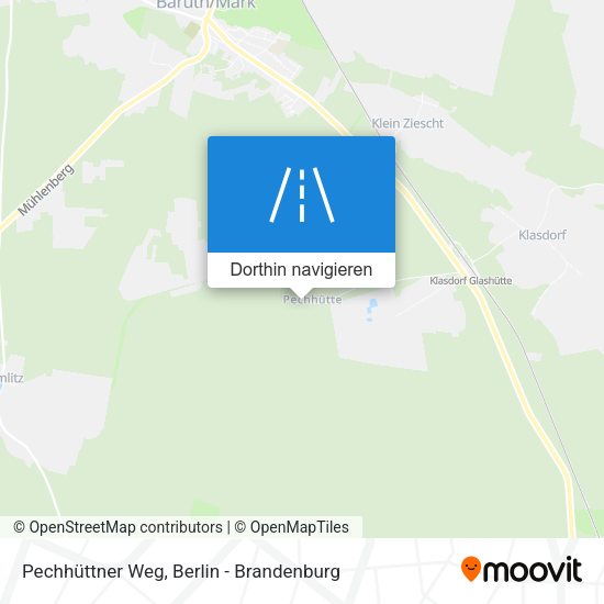 Pechhüttner Weg Karte