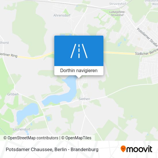 Potsdamer Chaussee Karte