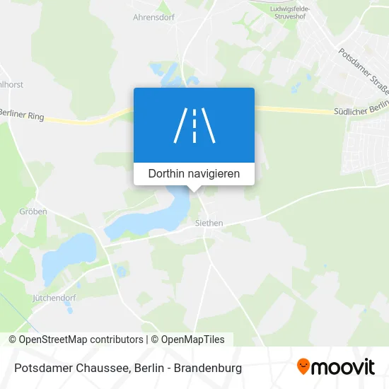 Potsdamer Chaussee Karte