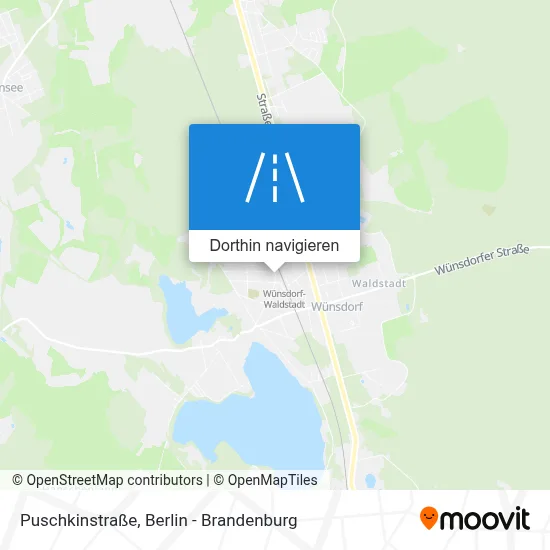 Puschkinstraße Karte