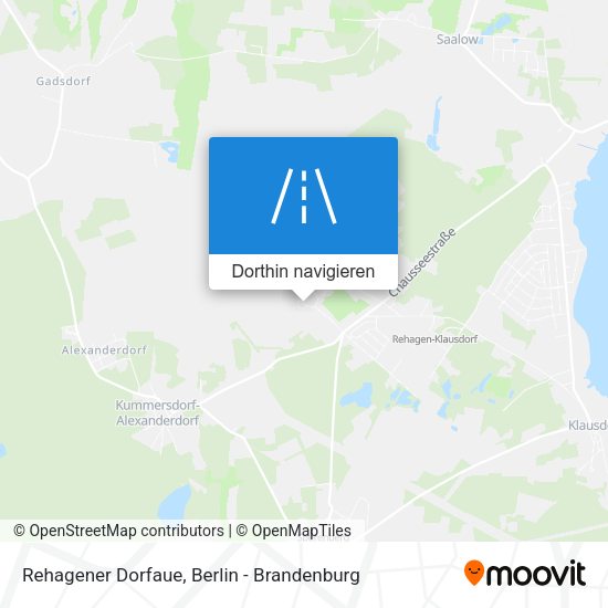 Rehagener Dorfaue Karte
